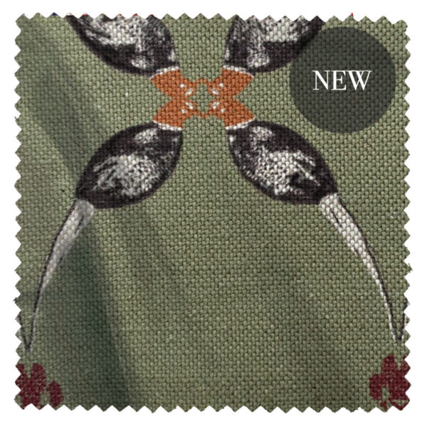 Pheasant & Feather Olive/Black